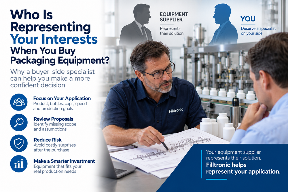 Who Is Representing Your Interests When You Buy Packaging Equipment?